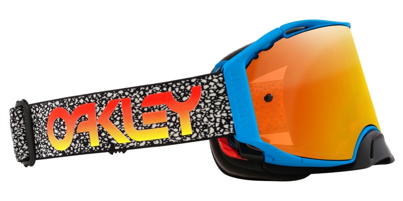 Masque Oakley bleu craquement
