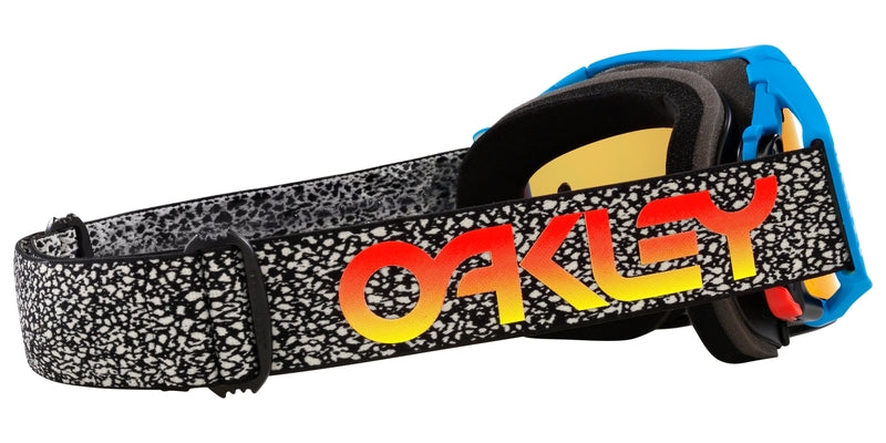 Masque Oakley bleu craquement