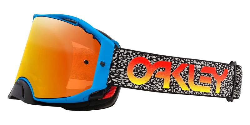 Masque Oakley bleu craquement