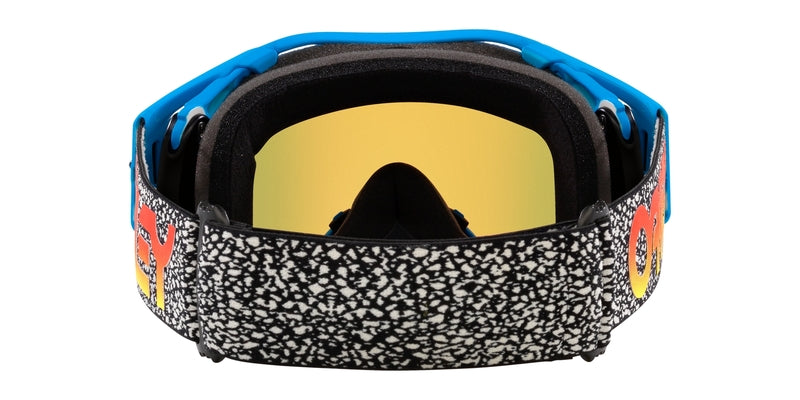 Masque Oakley bleu craquement