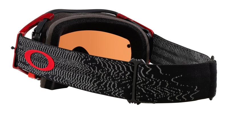 Masque Oakley mx rouge et noir
