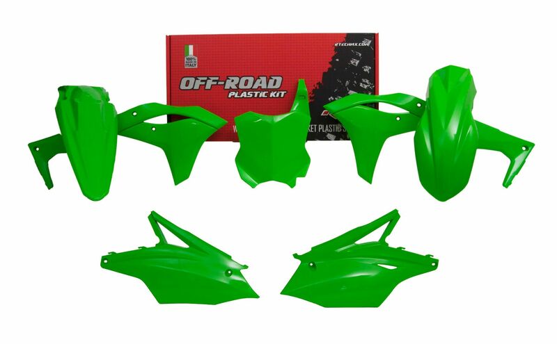Kit Plastique RACETECH Complet Kawasaki KX 250 / KX 250F (2017–2020) – Plusieurs Coloris d’Origine