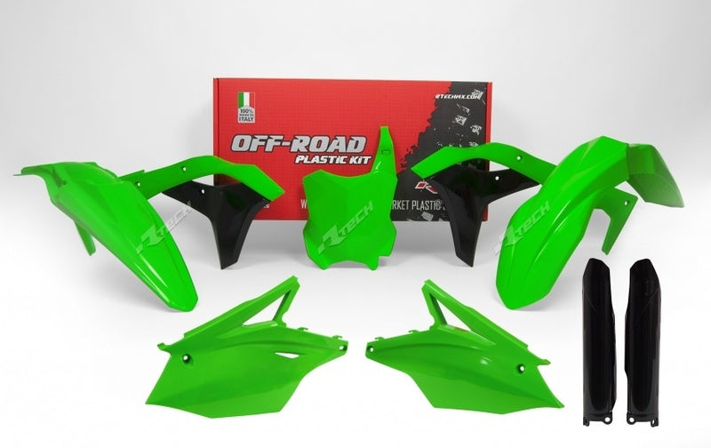 Kit Plastique RACETECH Complet Kawasaki KX 250 / KX 250F (2017–2020) – Plusieurs Coloris d’Origine
