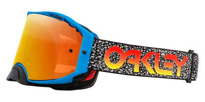 Masque Oakley bleu craquement