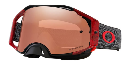 Masque Oakley mx rouge et noir