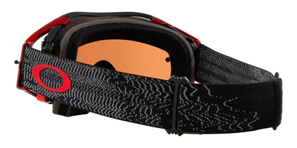 Masque Oakley mx rouge et noir