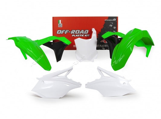 Kit Plastique RACETECH Complet Kawasaki KX 250 / KX 250F (2017–2020) – Plusieurs Coloris d’Origine