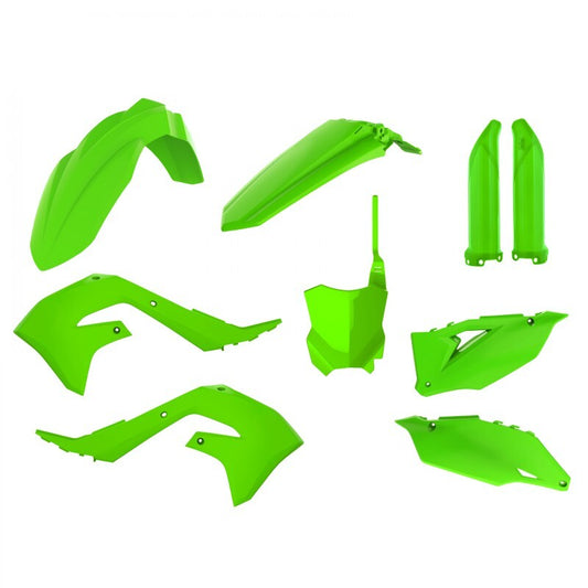 Kit Plastique POLISPORT Kawasaki KX250 2021–2024 / KX450 2019–2023 – Style OEM